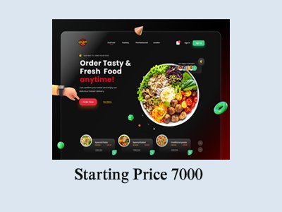 Restaurant Website Starting @ 7000