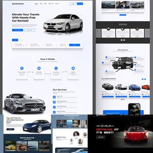 Car Hire Website Starting @ 7000