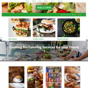 Caterers Website Starting @ 7000