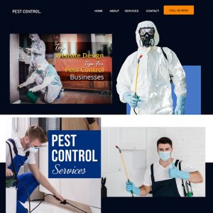 Pest Control Services Website Starting @ 7000