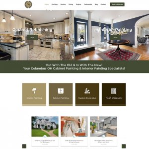 Painting Contractors Website Starting @ 7000