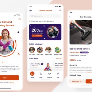 House keeping Services Mobile Application Starting @ 25000